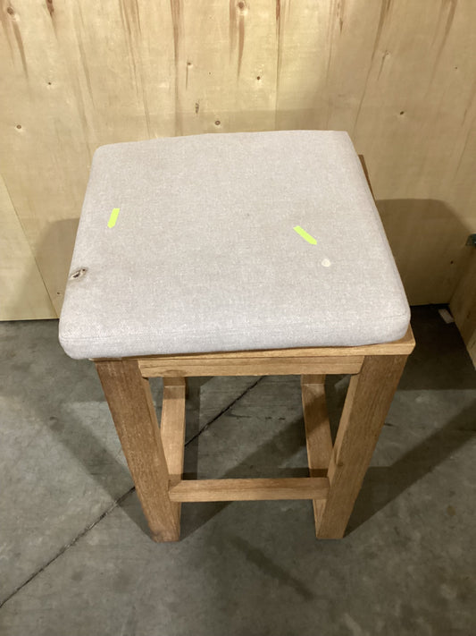 NSW CLN10759 Cannes Outdoor Bar Stool Acacia Natural MKII