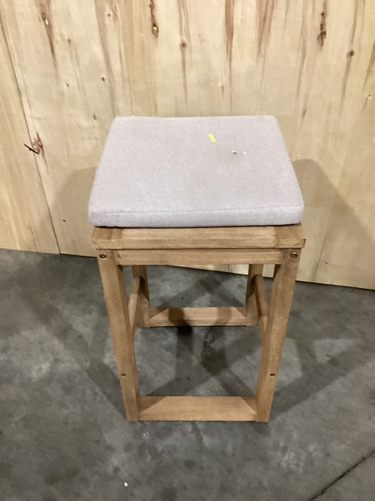 NSW CLN10761 Cannes Outdoor Bar Stool Acacia Natural MKII