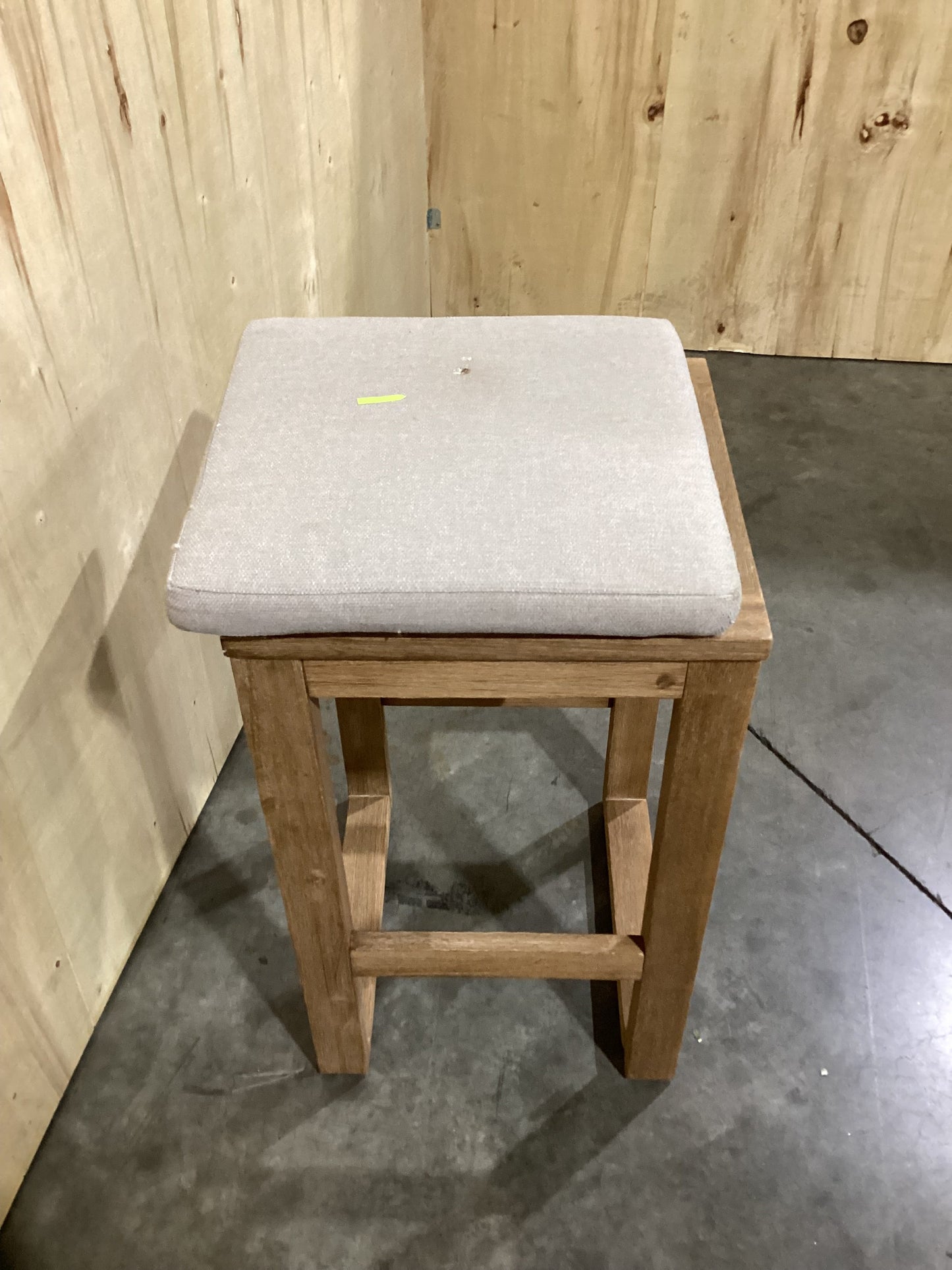 NSW CLN10761 Cannes Outdoor Bar Stool Acacia Natural MKII