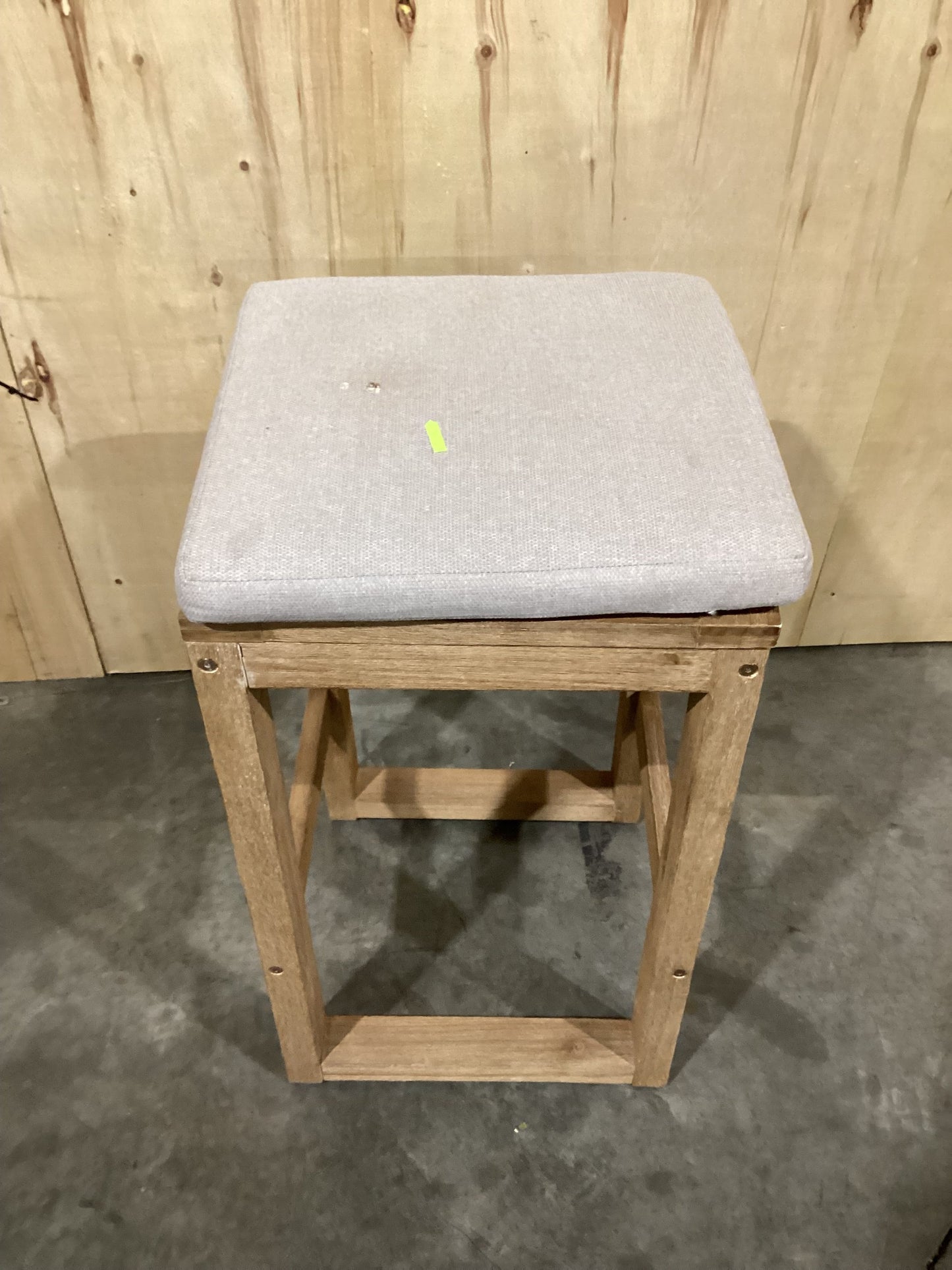 NSW CLN10761 Cannes Outdoor Bar Stool Acacia Natural MKII