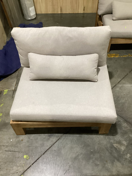 NSW CLN10764 Cannes Outdoor Armchair 1.5S Acacia Natural