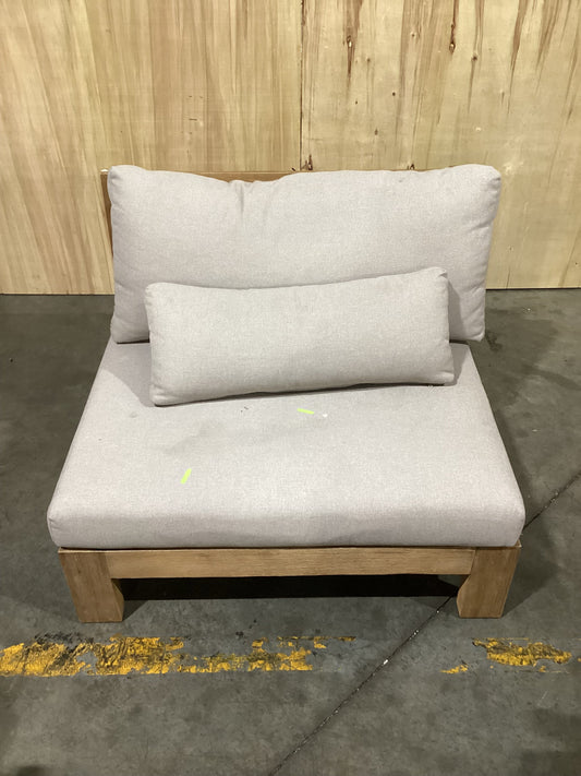 NSW CLN10765 Cannes Outdoor Armchair 1.5S Acacia Natural