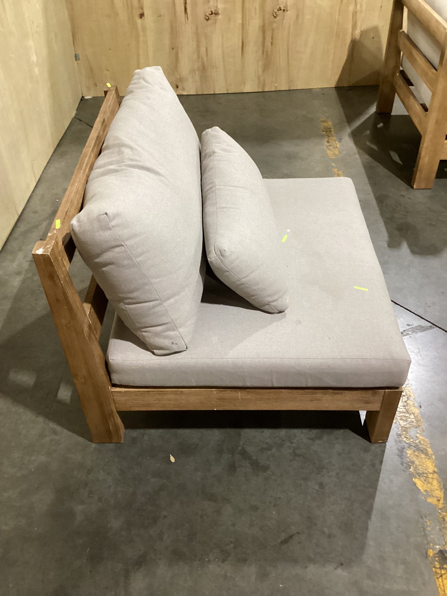 NSW CLN10765 Cannes Outdoor Armchair 1.5S Acacia Natural