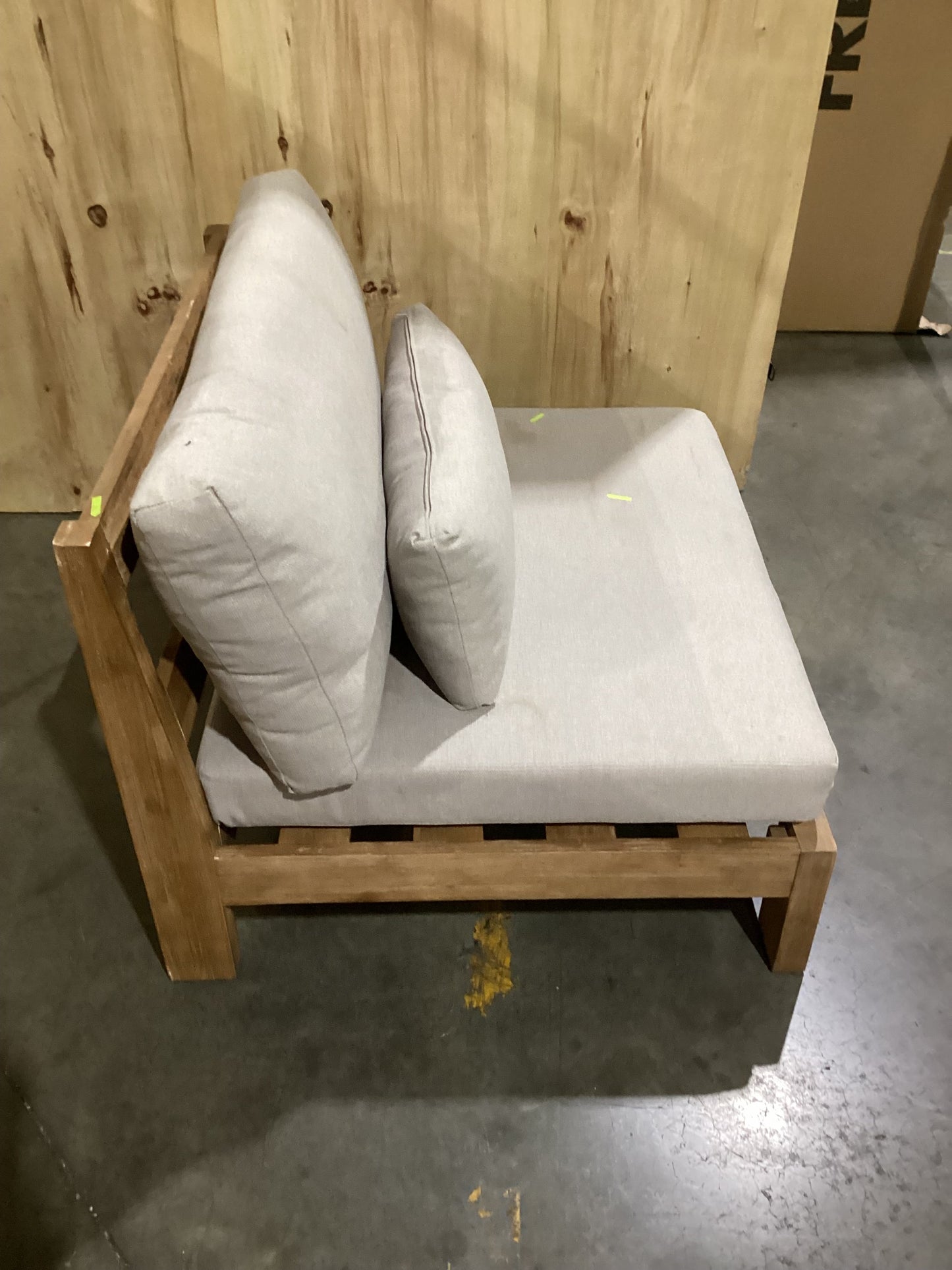 NSW CLN10766 Cannes Outdoor Armchair 1.5S Acacia Natural